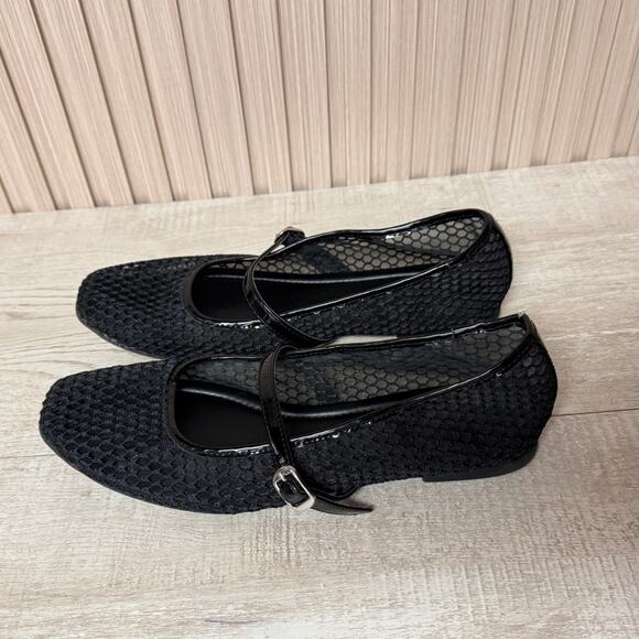 Open Edit Desi Mary Jane Mesh Women's Flats – Size 7.5 - Picture 8 of 10